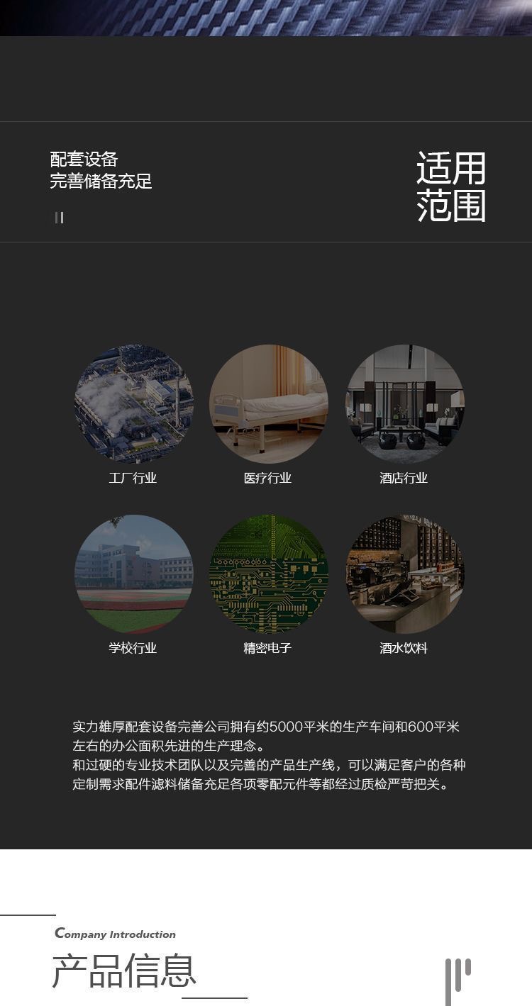 华膜RO反渗透膜工业膜净水器脱盐高压纯水机通用滤芯