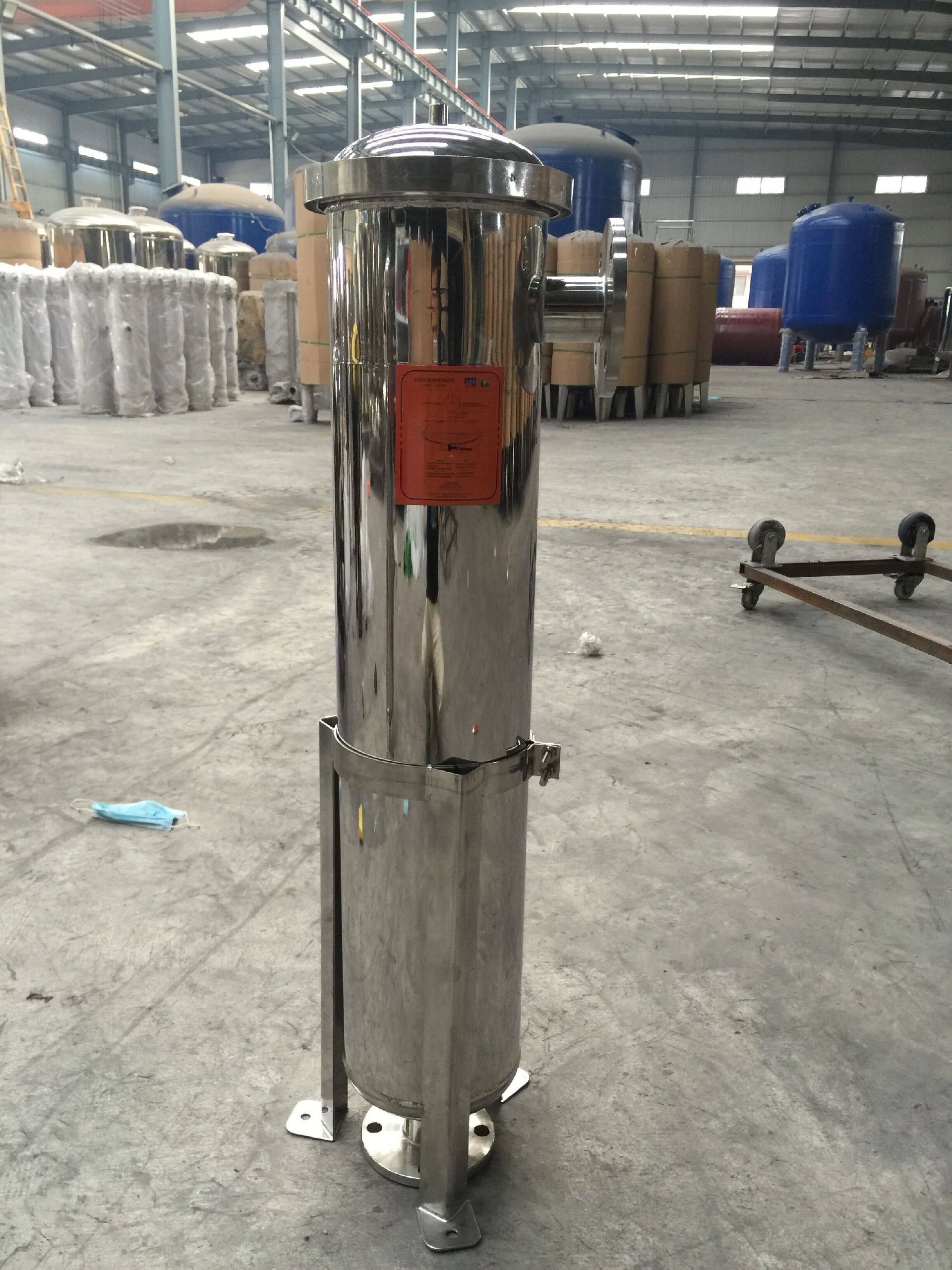 不锈钢袋式过滤器精密保安过滤器大流量过滤器