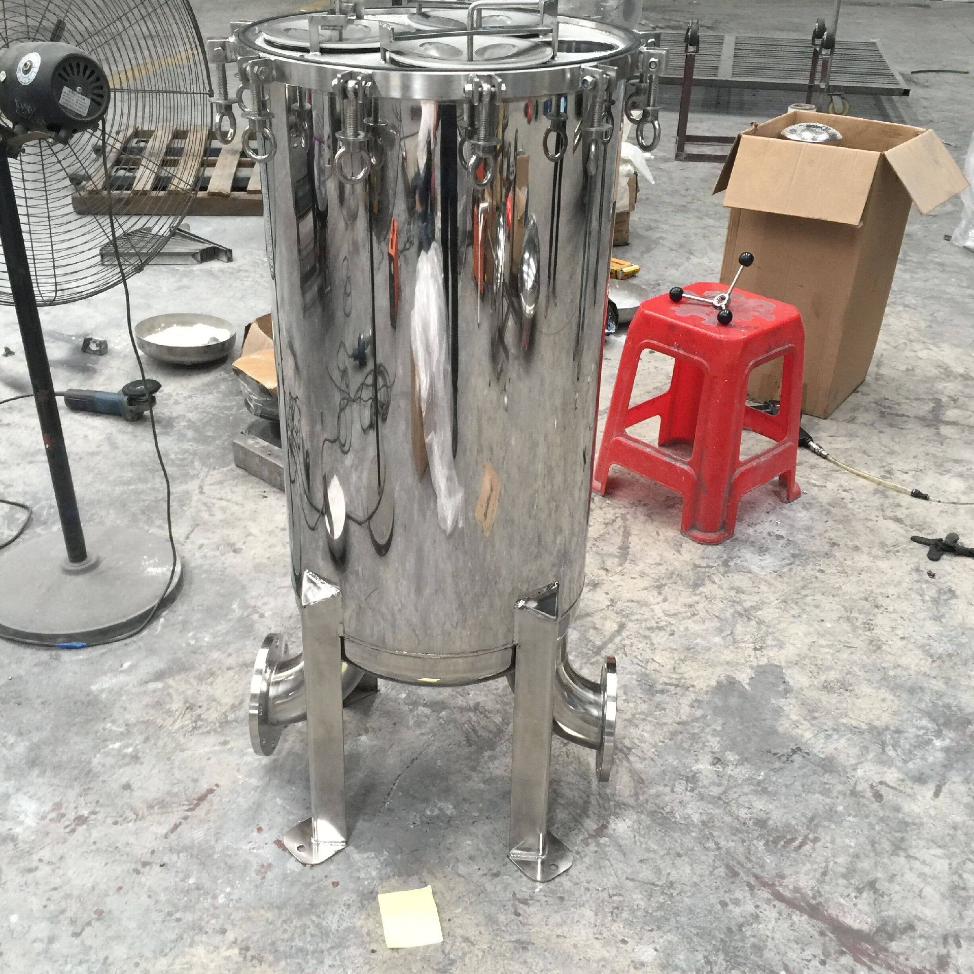 不锈钢袋式过滤器精密保安过滤器大流量过滤器