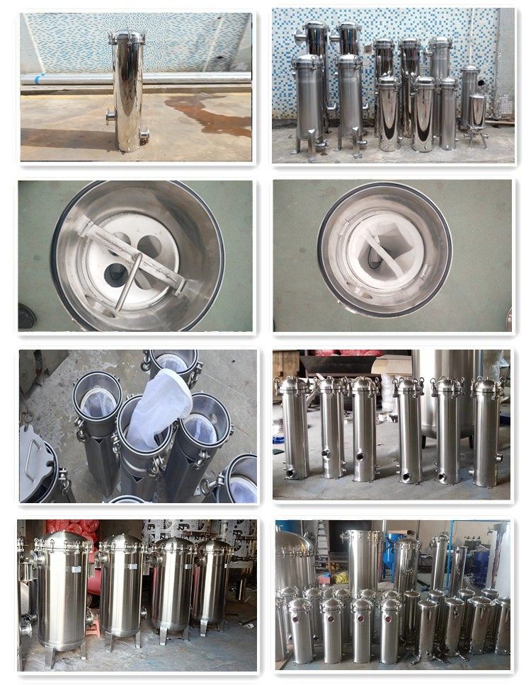 不锈钢袋式过滤器精密保安过滤器大流量过滤器
